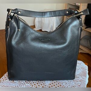 Kate Spade (GUC) black leather shoulder hobo bag - purse